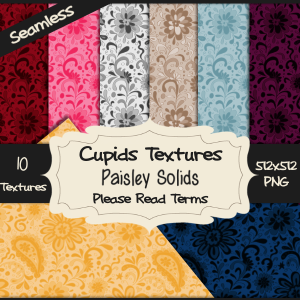 10  PAISLEY Solids