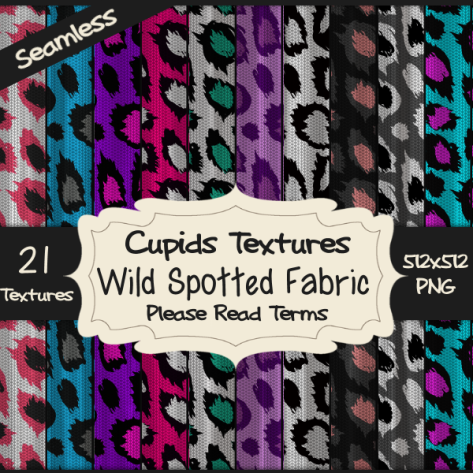 21 WILD SPOTTED FABRIC